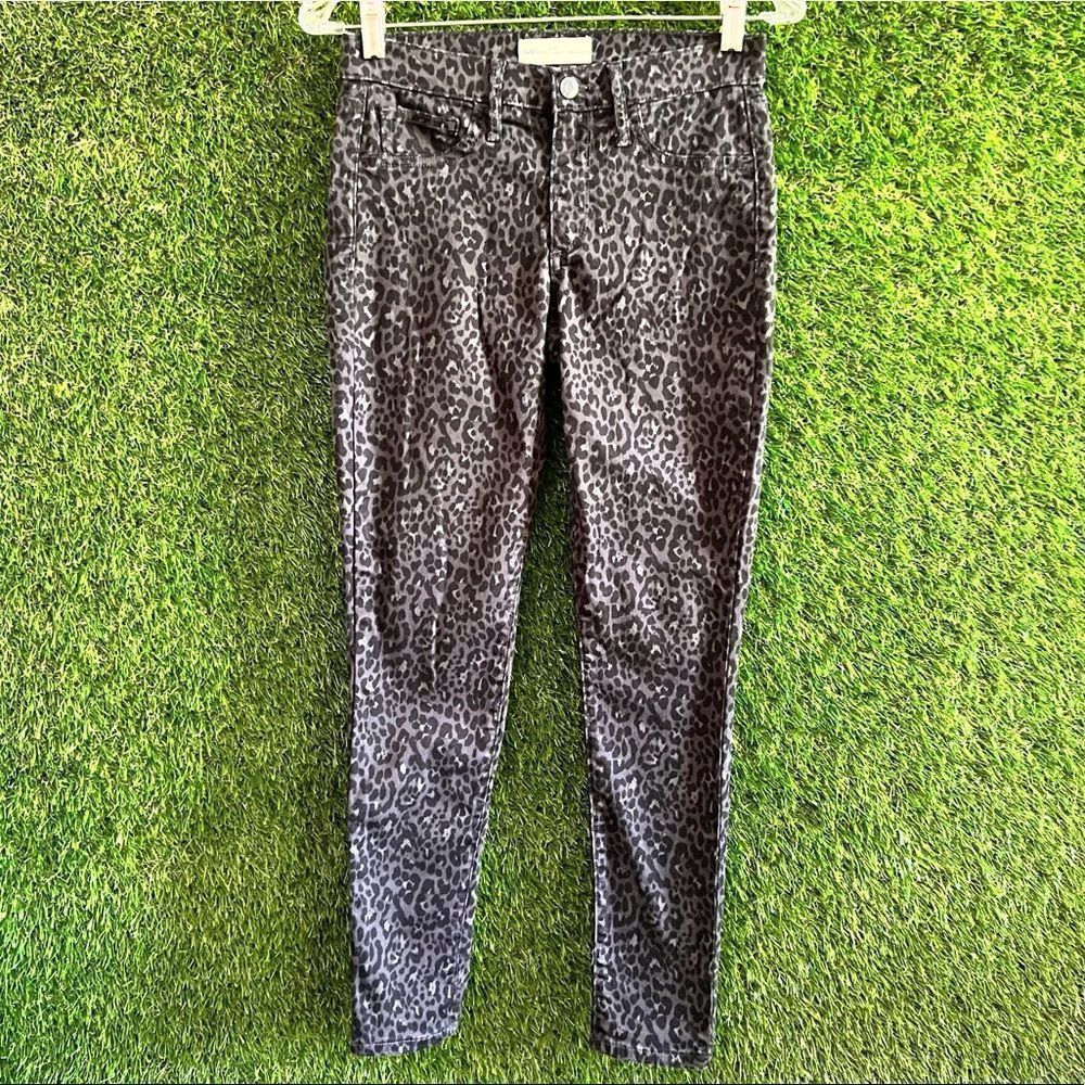 Gap Leopard Stretch Jeggings